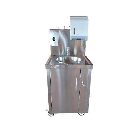 SELF SUFFICIENT SINK-KNEE PRESS - HAND WASH BASINS Kenya